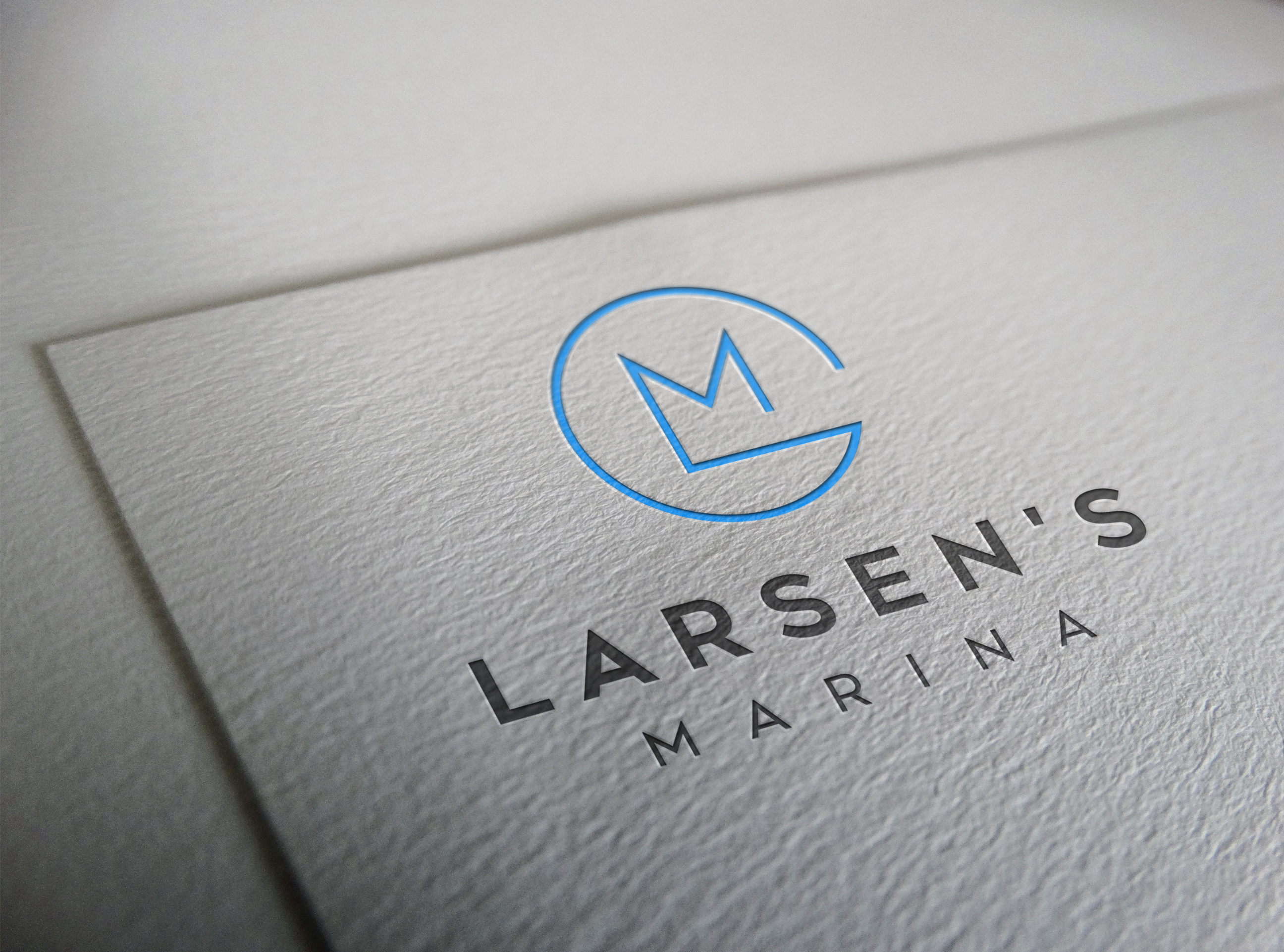 Logo Design by Spekkon for Larsen's Marina | Design #23553661