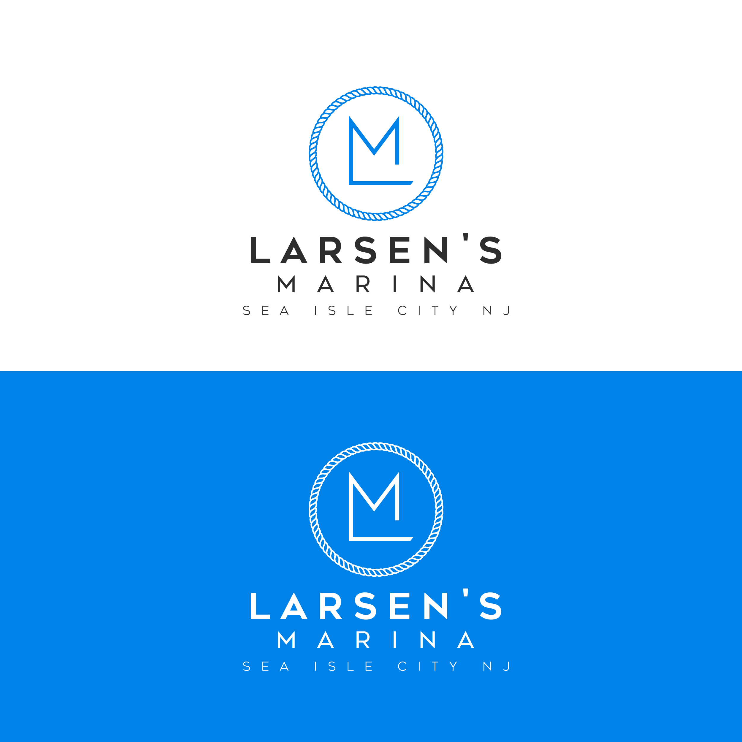 Logo-Design von Spekkon für Larsen's Marina | Design #23561349