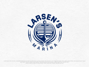 Logo-Design von artswolf für Larsen's Marina | Design: #23577004