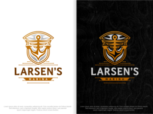 Logo-Design von artswolf für Larsen's Marina | Design: #23577006