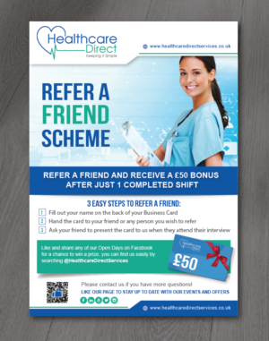 Flyer Design by alex989 for Staffing Direct | Design: #23562959