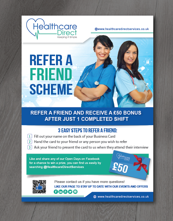 Flyer Design by alex989 for Staffing Direct | Design #23661346