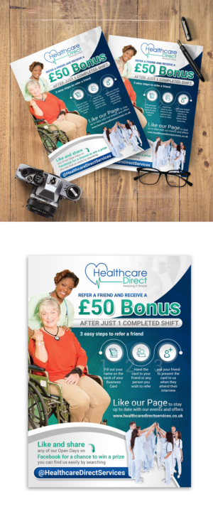 Flyer Design by TAMZ for Staffing Direct | Design: #23545795