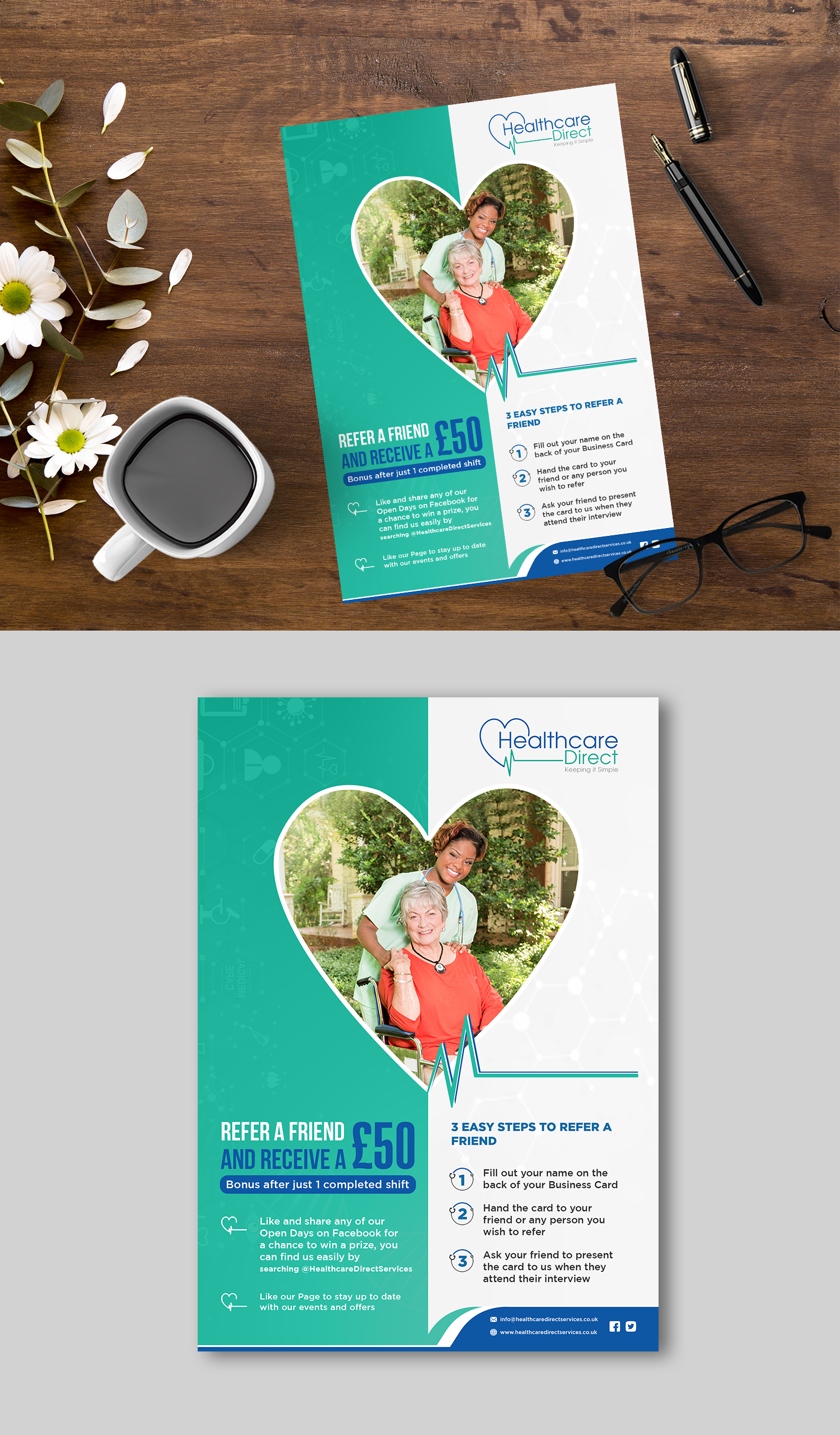 Flyer Design by debdesign for Staffing Direct | Design #23533468