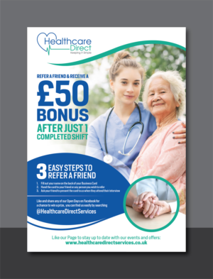 Flyer Design by Deziners Zone for Staffing Direct | Design: #23534774