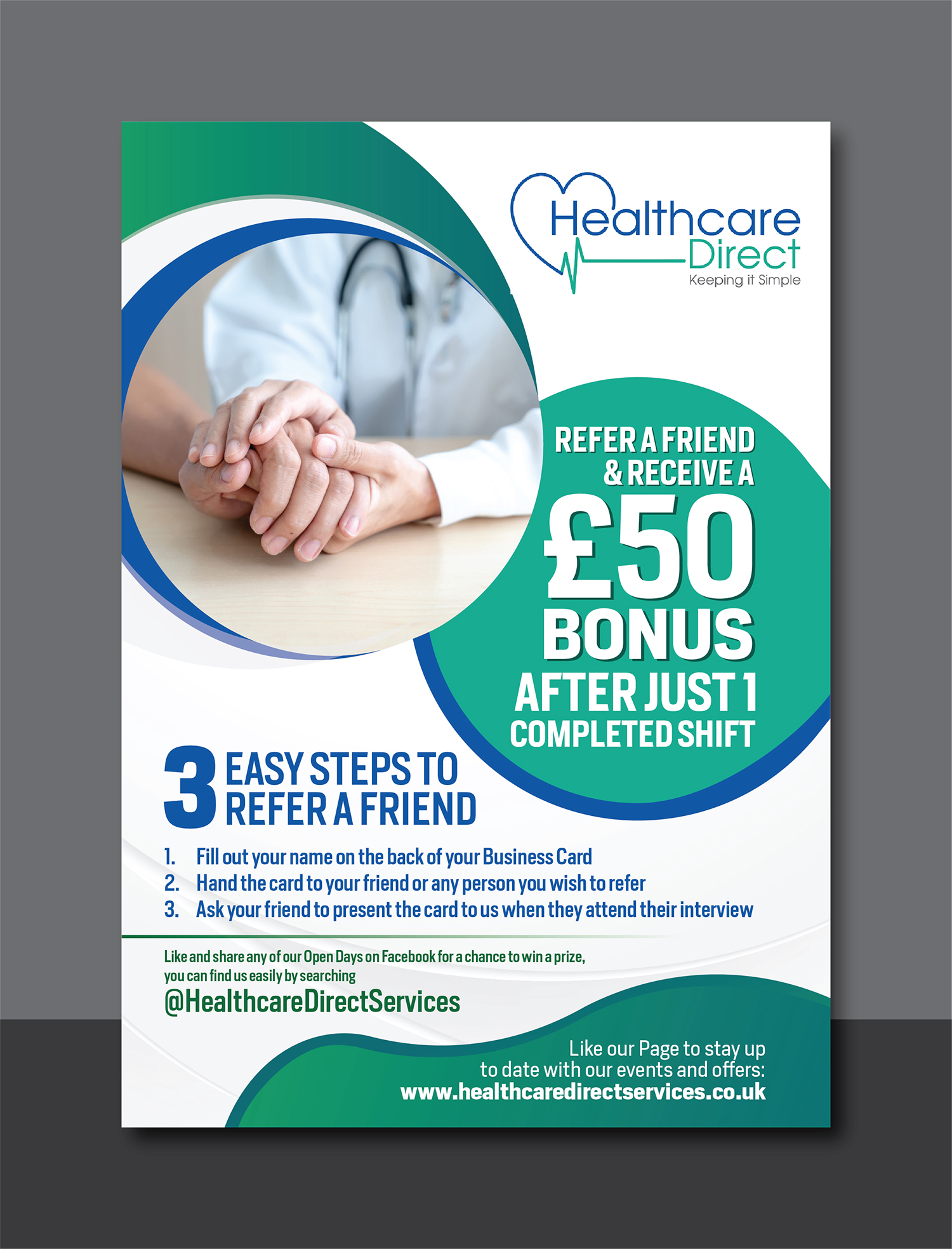 Design de Flyer par Deziners Zone pour Staffing Direct | Design #23534777