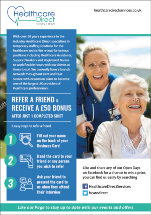 Flyer Design by eleven for Staffing Direct | Design: #23539199