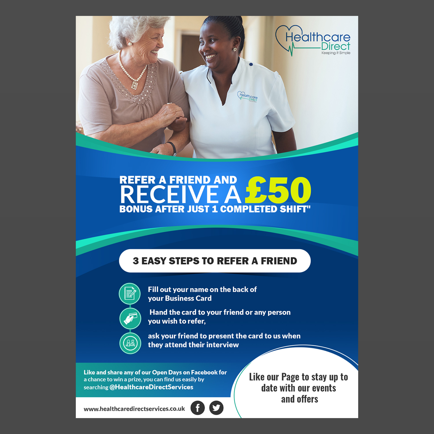 Flyer Design by aspiremedia for Staffing Direct | Design #23554333