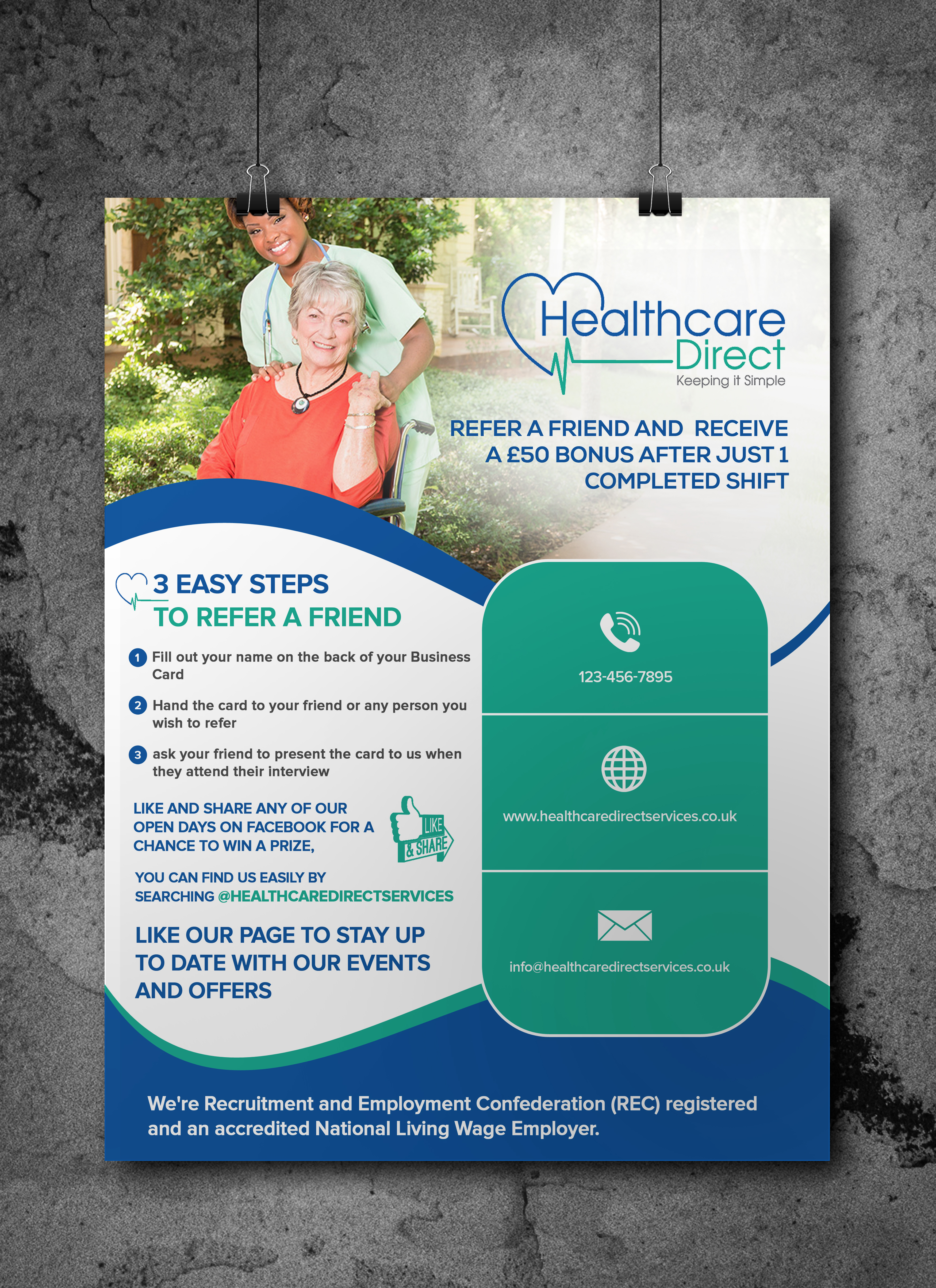 Flyer Design by LAXMI DESIGNHUB for Staffing Direct | Design #23545949