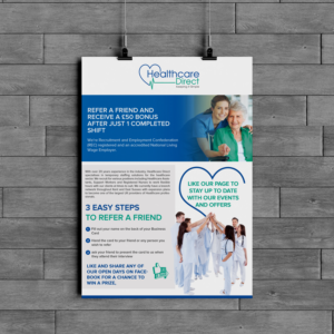 Flyer Design by LAXMI DESIGNHUB for Staffing Direct | Design: #23545951