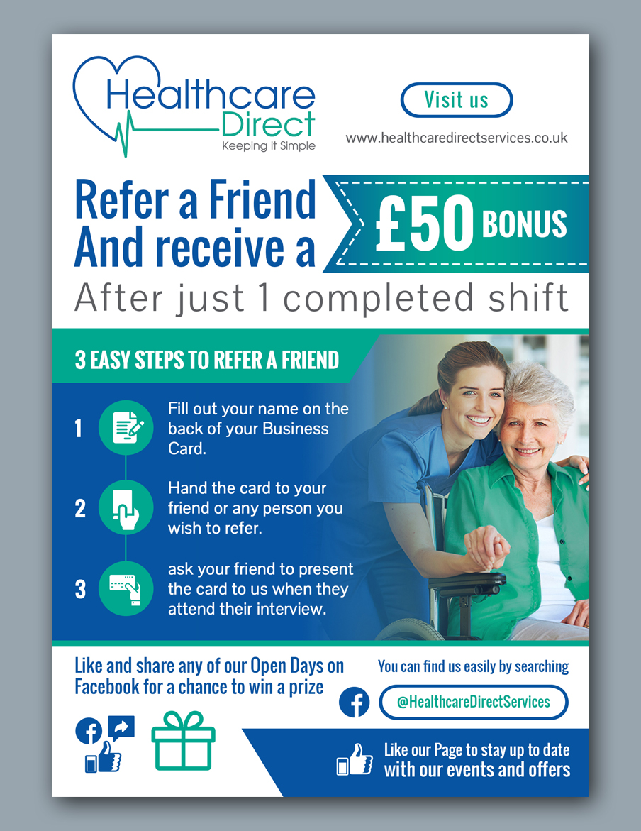 Flyer Design by TSU Creations for Staffing Direct | Design #23549247