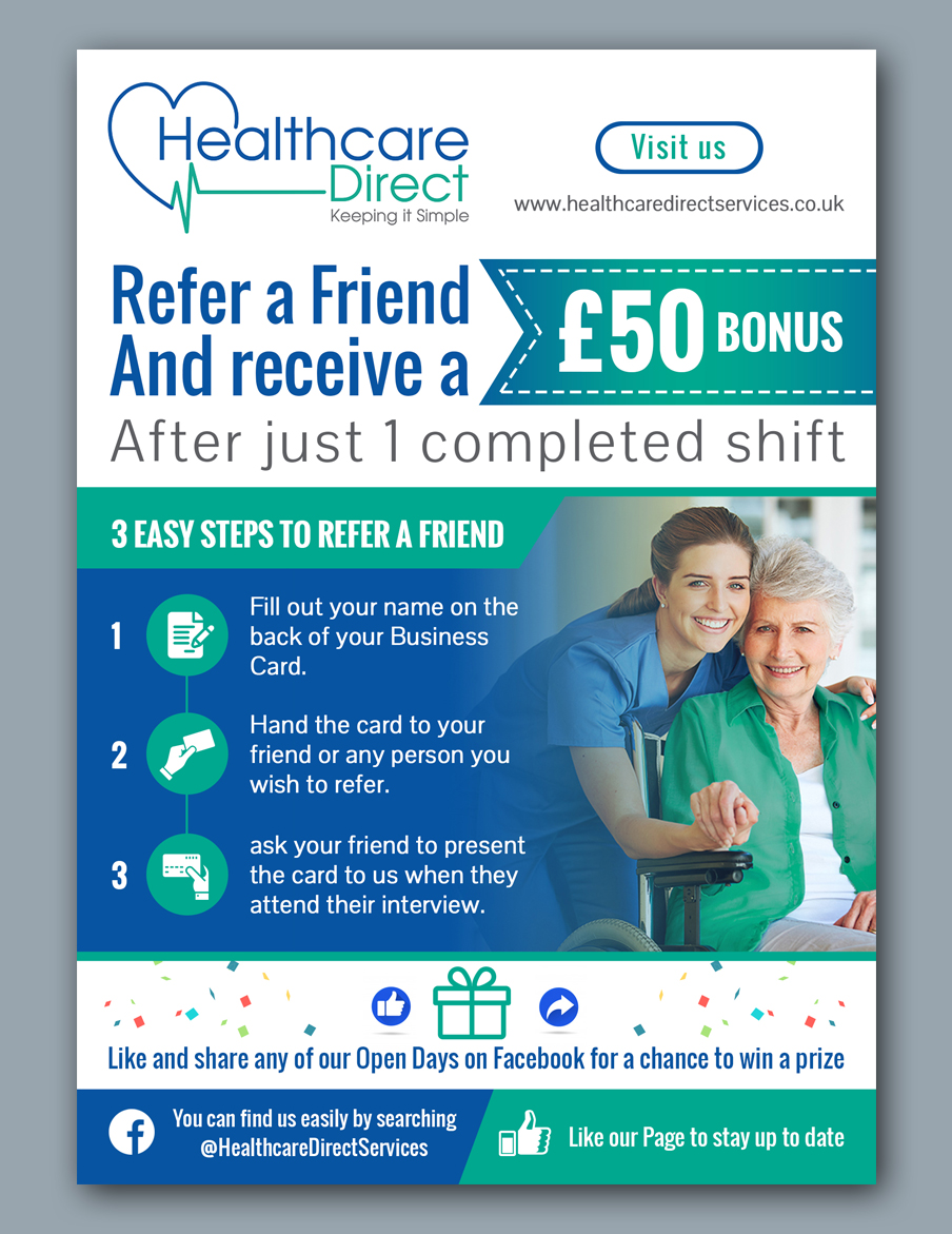 Flyer Design by TSU Creations for Staffing Direct | Design #23588312