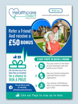 Flyer Design by TSU Creations for Staffing Direct | Design: #23621435