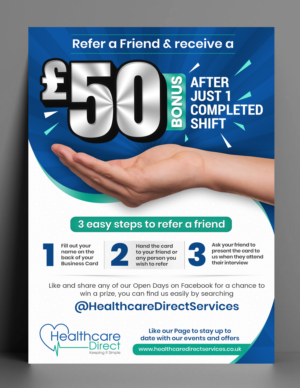 Flyer Design by SAI DESIGNS for Staffing Direct | Design: #23558744