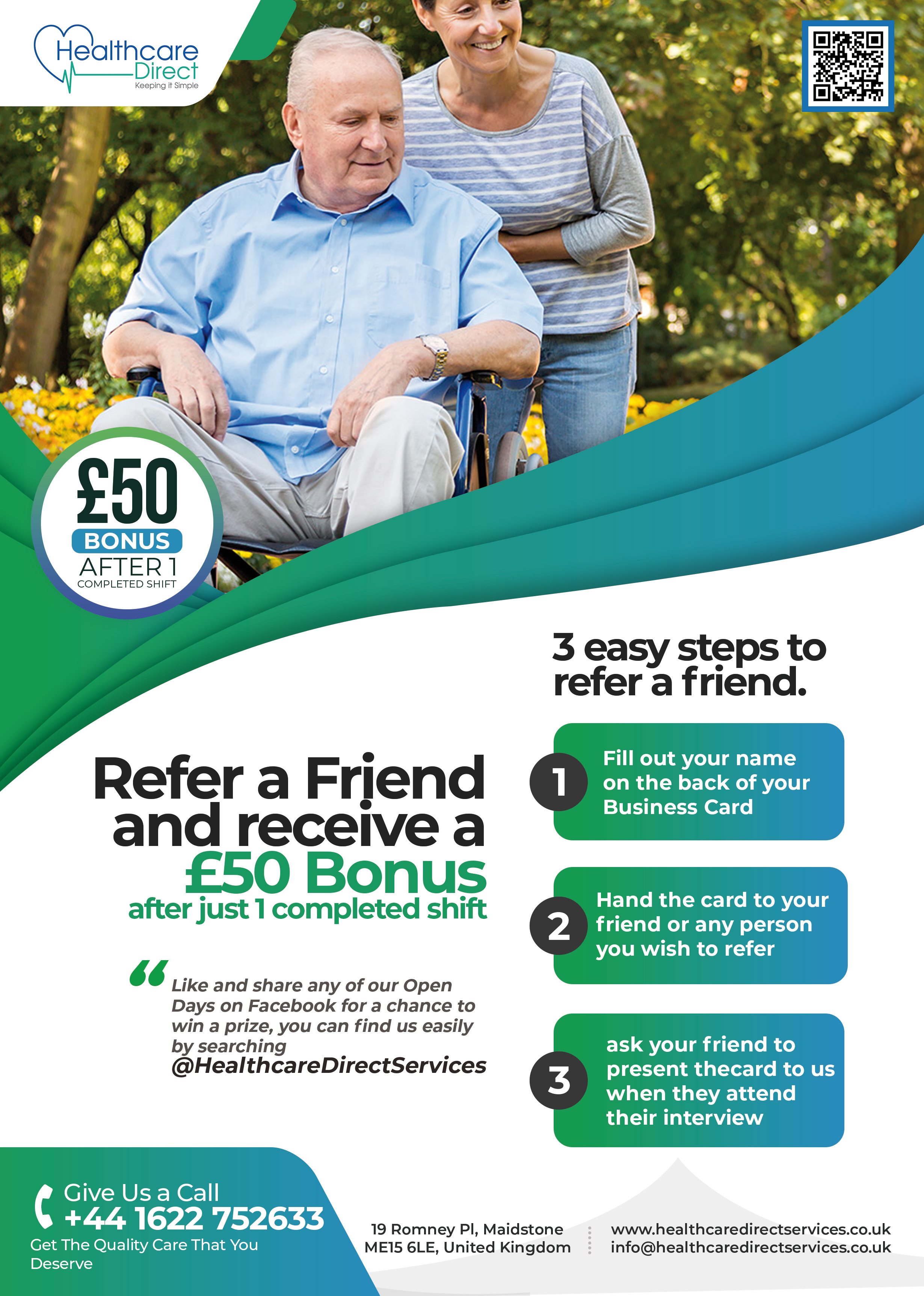 Flyer Design by HeshanKavinda for Staffing Direct | Design #23551043