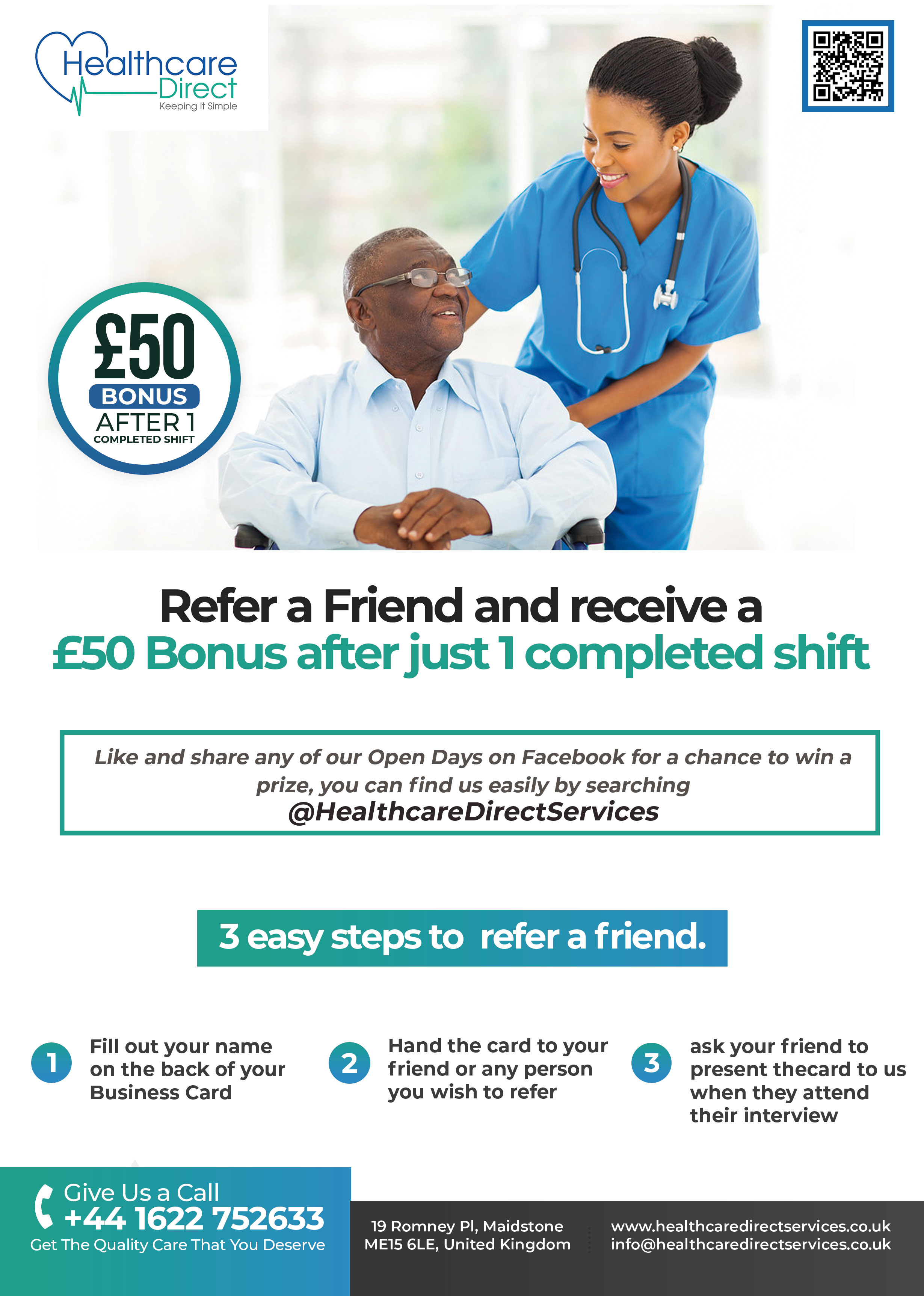 Flyer Design by HeshanKavinda for Staffing Direct | Design #23580048