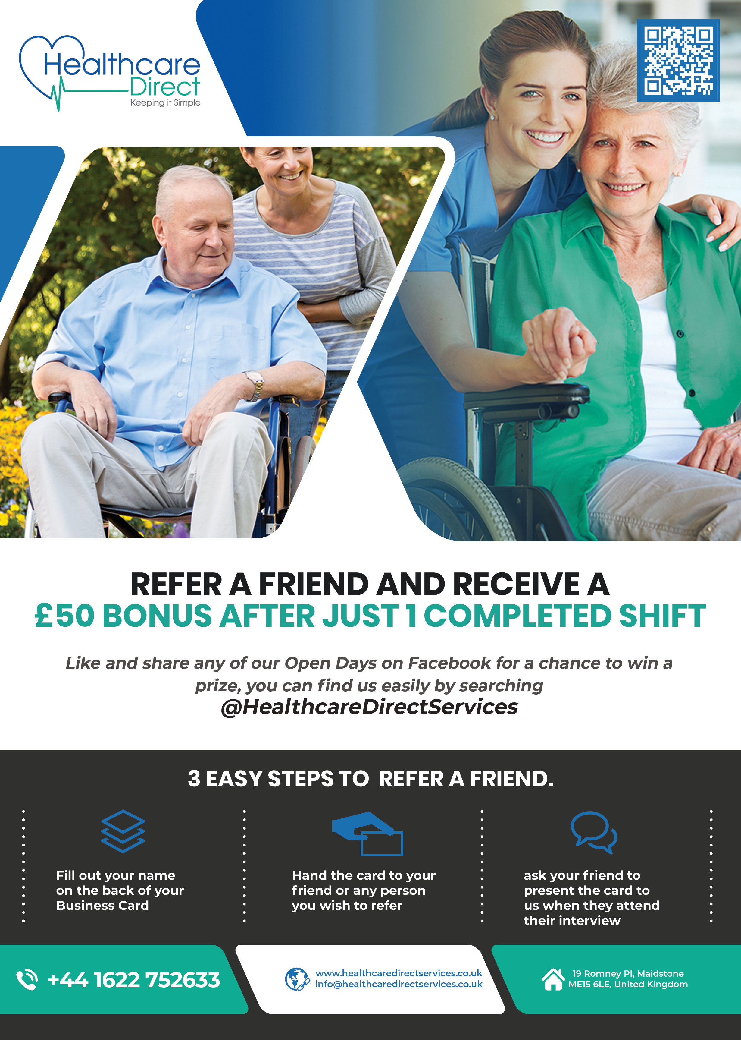 Flyer Design by HeshanKavinda for Staffing Direct | Design #23588585