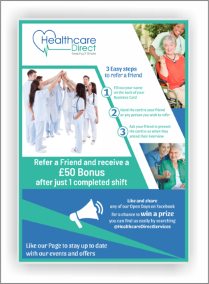 Flyer Design by Udaya G for Staffing Direct | Design #23545671