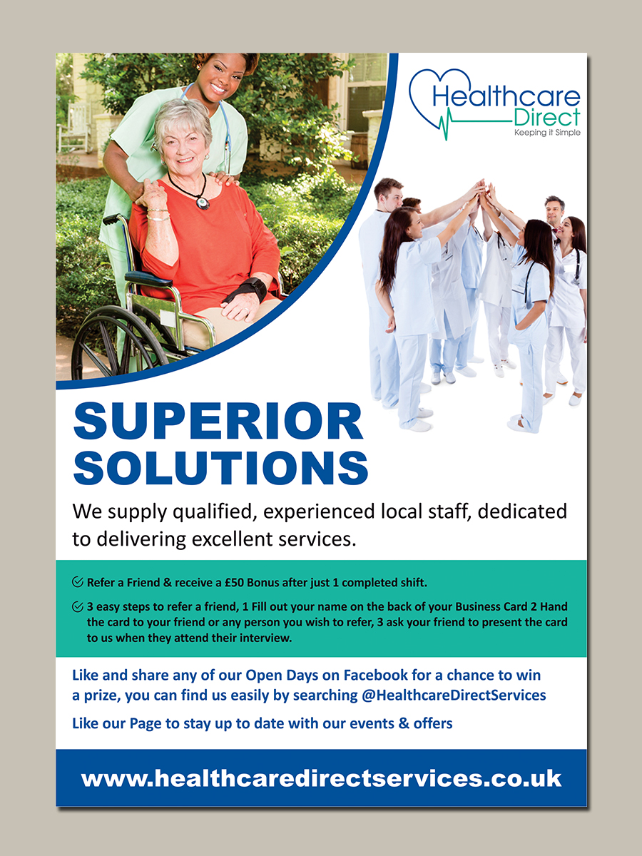 Flyer-Design von Cocobibo für Staffing Direct | Design #23539219
