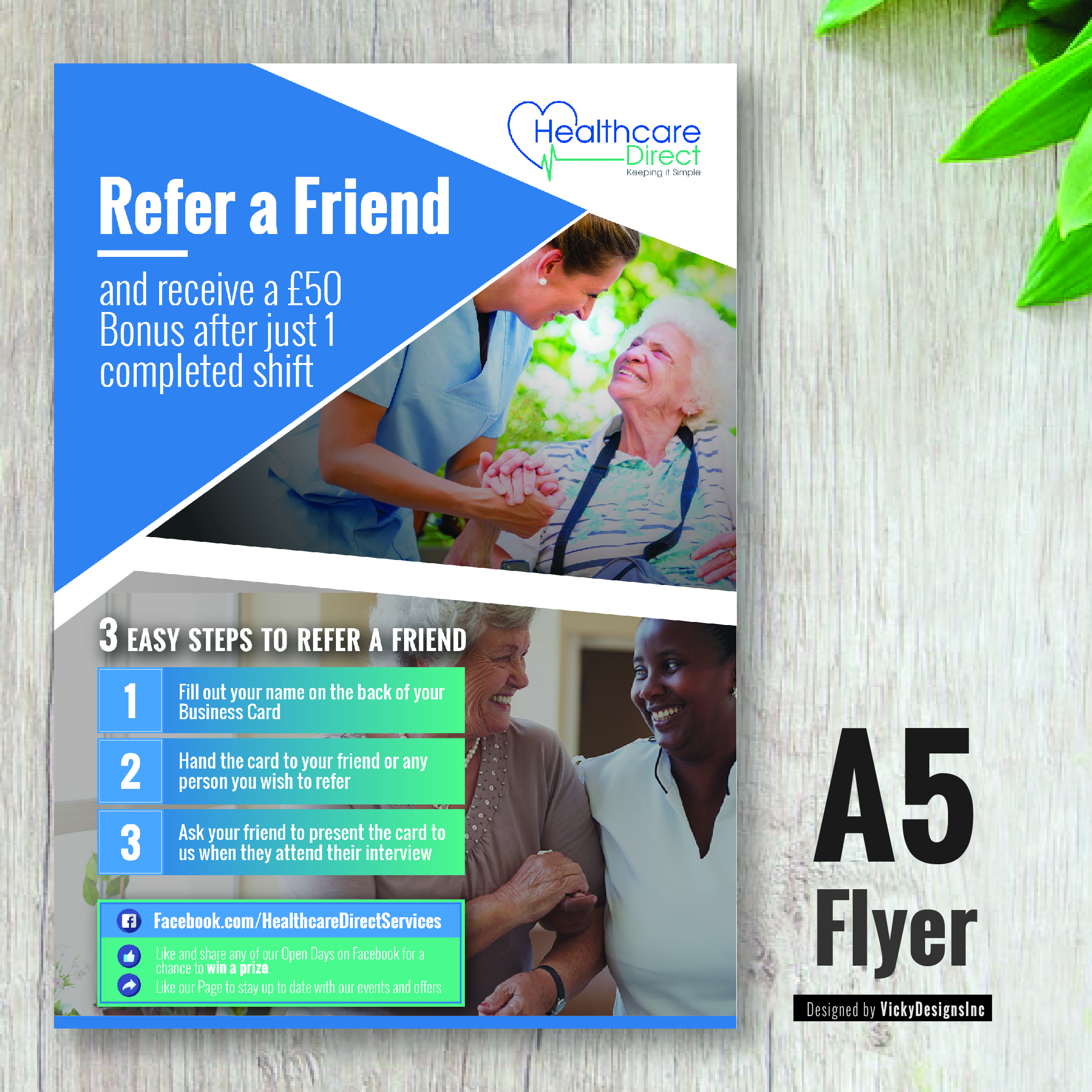 Diseño de Flyer por Vicky designs Inc para Staffing Direct | Diseño #23577646