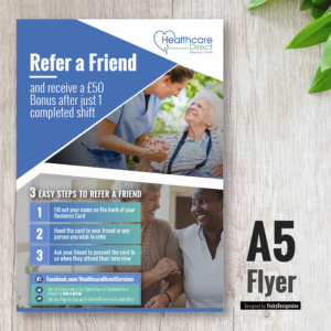 Flyer Design by Vicky designs Inc for Staffing Direct | Design: #23577646