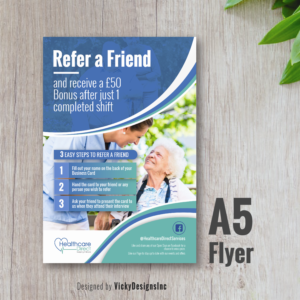 Flyer Design by Vicky designs Inc for Staffing Direct | Design: #23579884