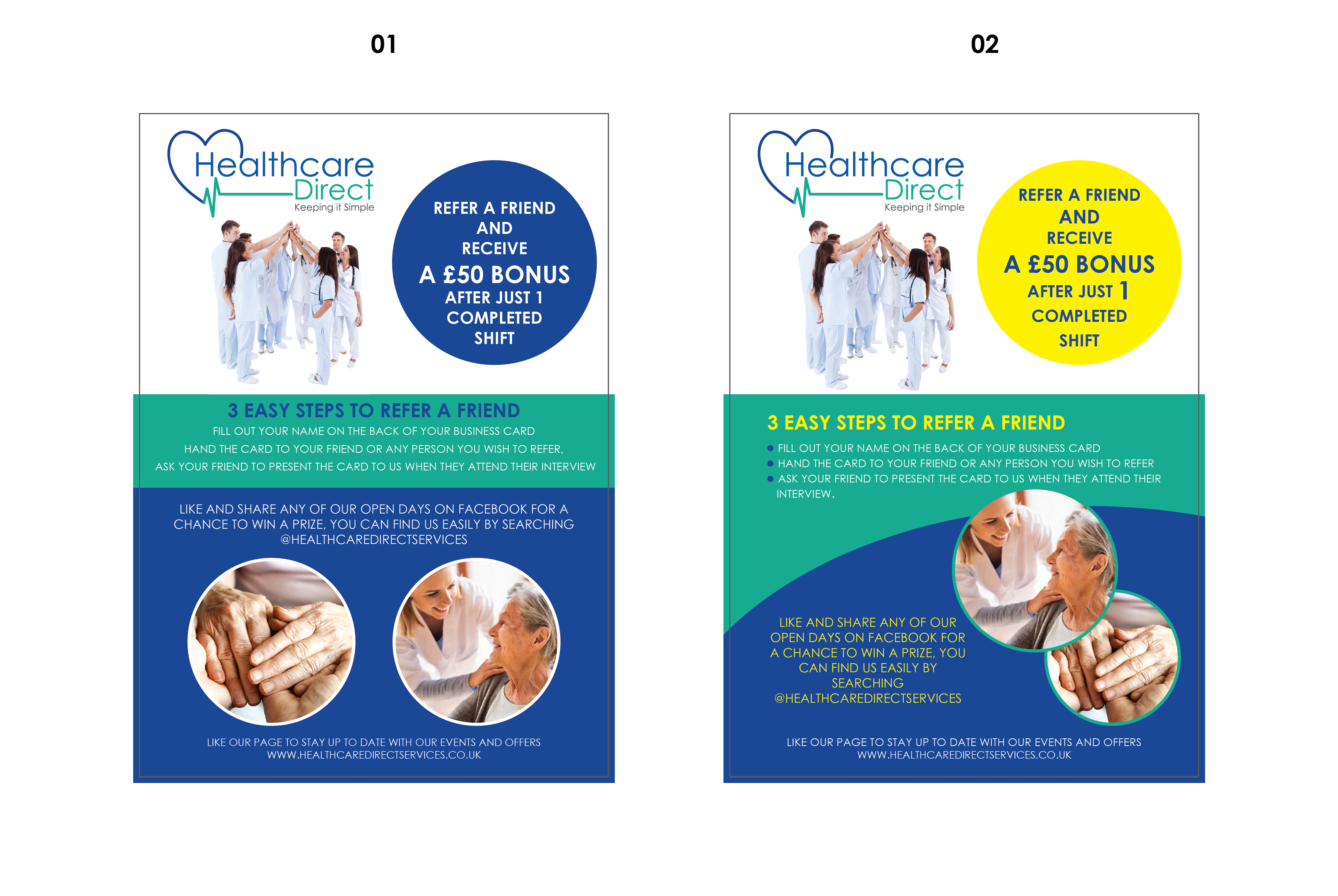 Flyer Design by Teona for Staffing Direct | Design #23573627