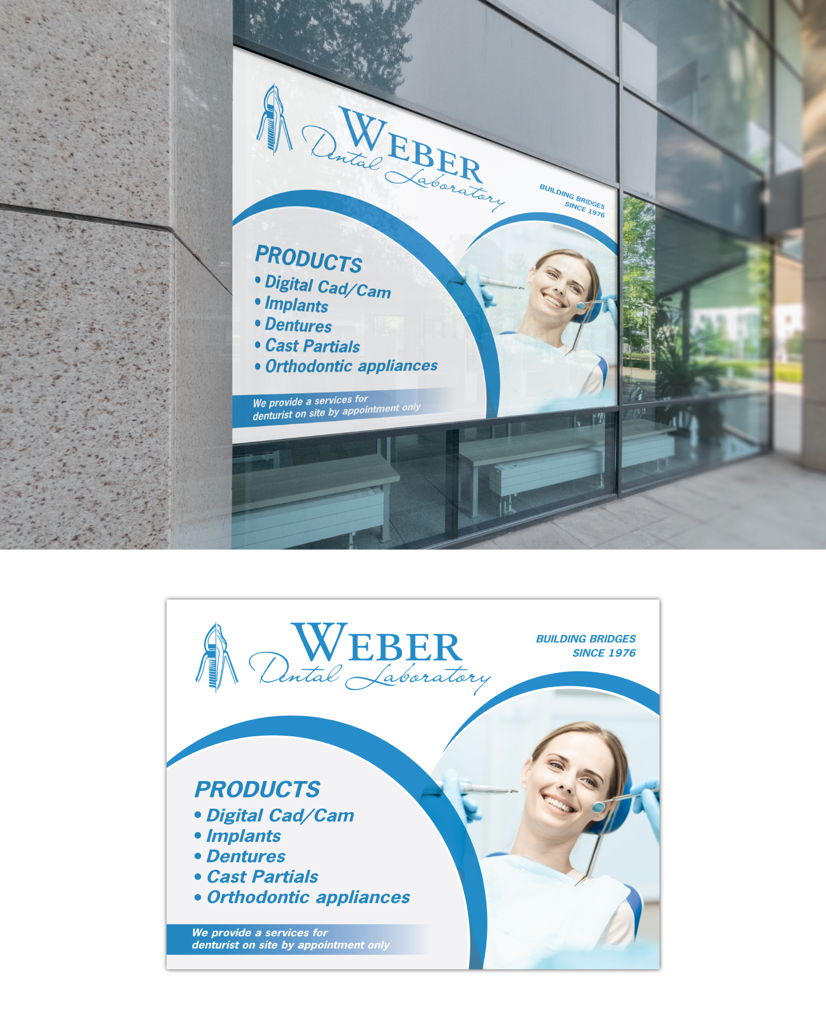 Billboard Design by Impressive Sol for Weber Dental Laboratory | Design: #23548029