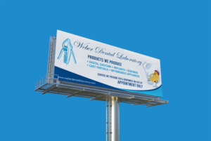 Billboard Design by wolfwud for Weber Dental Laboratory | Design #23538353