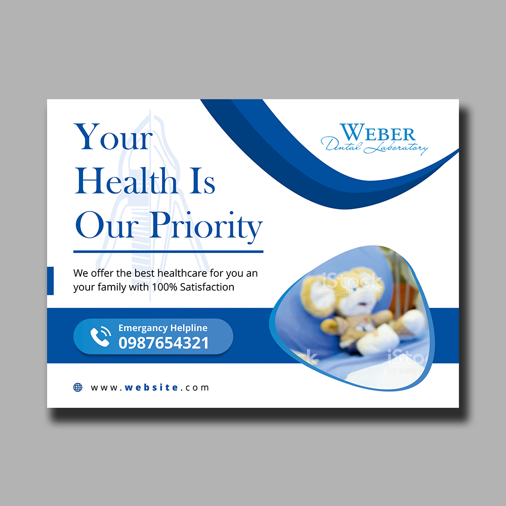 Billboard Design by AGMA for Weber Dental Laboratory | Design #23548062