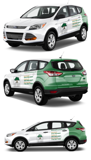 Emerald Tree and Shrub Care Care Wrap | Car Wrap-Design von StarGraphics