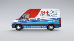 In & Out Urgent Care 2500 Sprinter Wrap | Car Wrap-Design von SAI DESIGNS