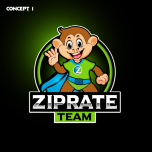 Logo Design by zdmedia for ZipRate | Design: #23558929