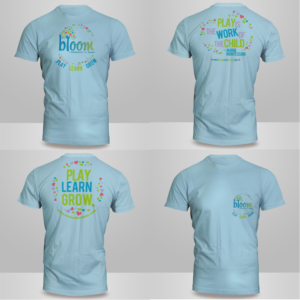 Company logo shirt design for chest or back center print ideas | Diseño de Camiseta por Kero