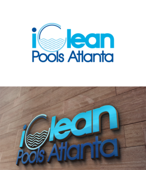 iClean Pools Atlanta | Diseño de Logo por trufya