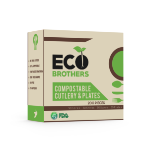 Packaging Design for Compostable Cutlery and Plates * | Packaging Design by ronin71