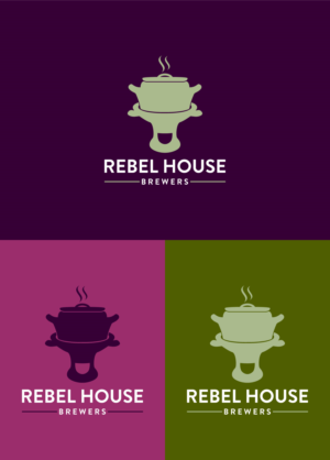 Rebel House Brewers | Design de Logo par H-H Arts