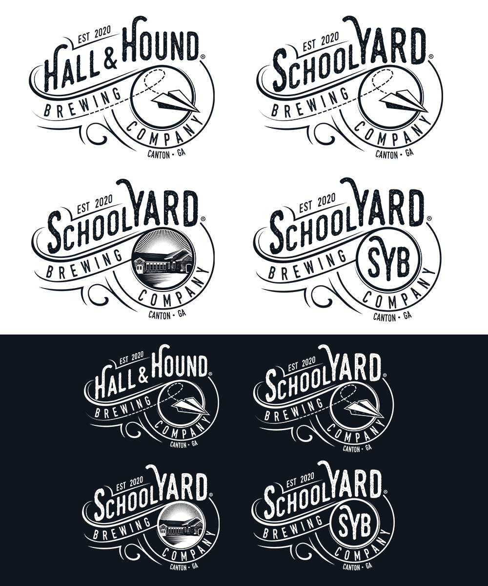 Logo Design by StudioD™ for Hall and Hound Brewing Company | Design #23674991