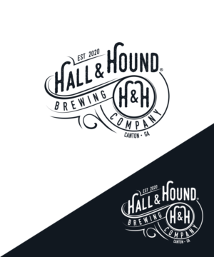 Diseño de Logo por StudioD™ para Hall and Hound Brewing Company | Diseño: #23840783