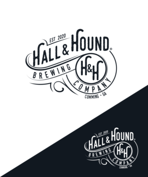 Diseño de Logo por StudioD™ para Hall and Hound Brewing Company | Diseño: #23840921