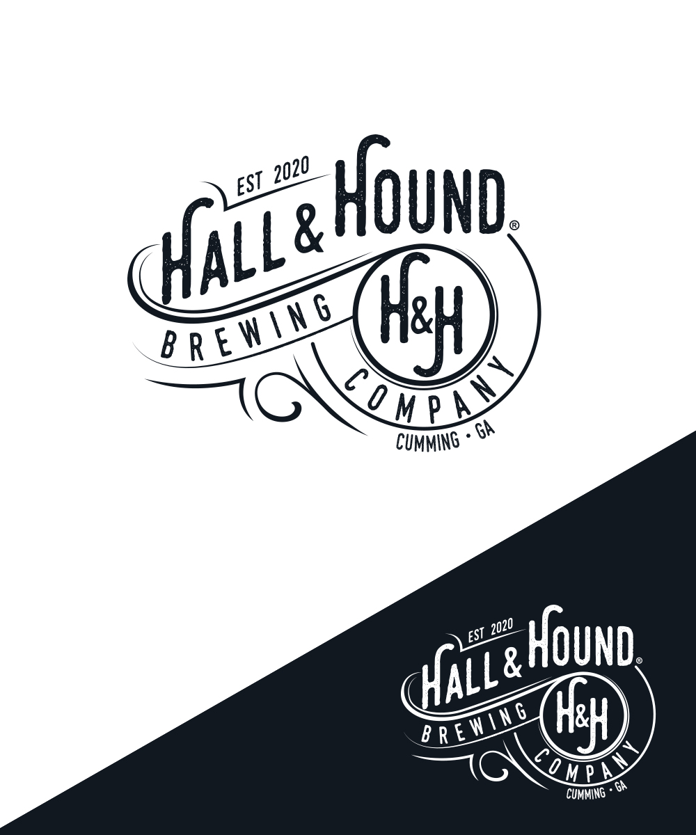 Diseño de Logo por StudioD™ para Hall and Hound Brewing Company | Diseño #23846682
