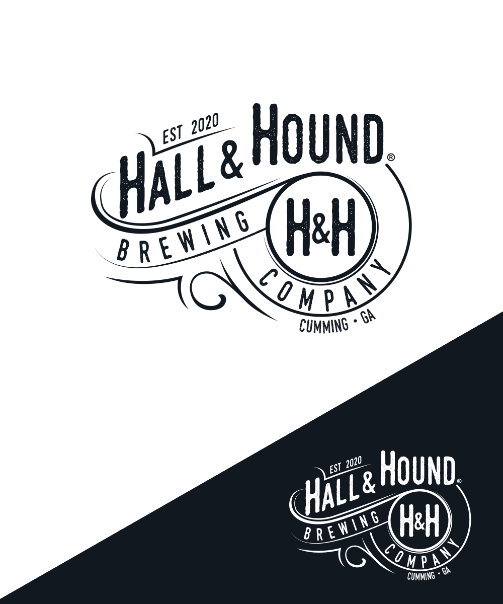 Diseño de Logo por StudioD™ para Hall and Hound Brewing Company | Diseño #23846855