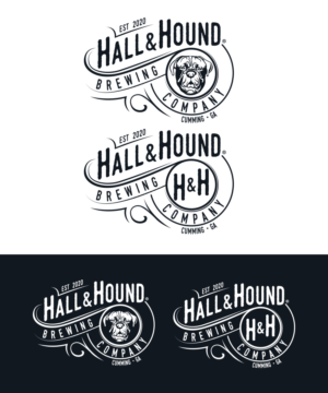 Diseño de Logo por StudioD™ para Hall and Hound Brewing Company | Diseño: #23858688