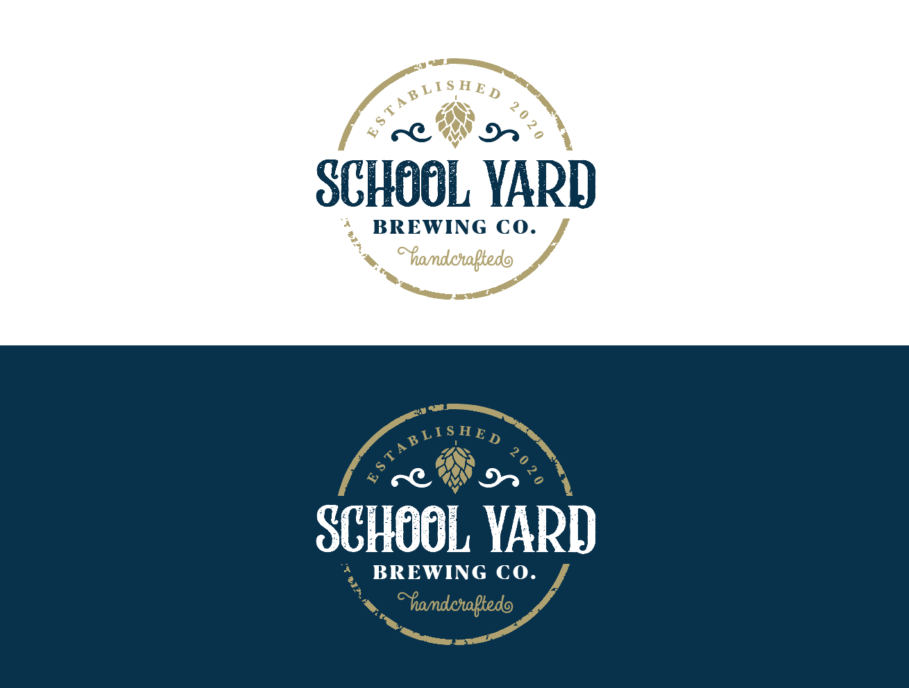 Logo Design by wonderland for Hall and Hound Brewing Company | Design #23548365