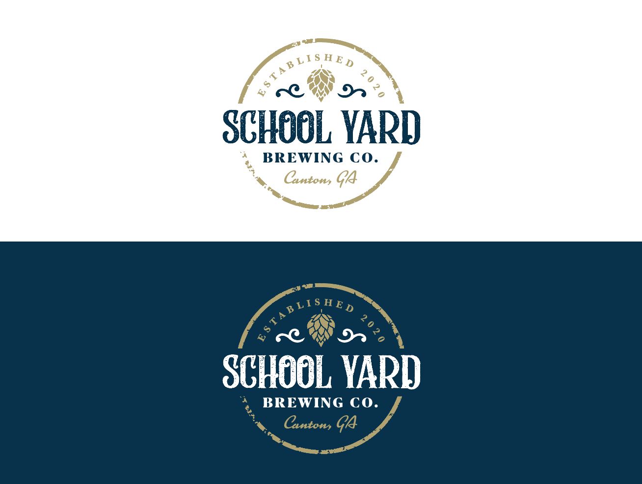 Logo Design by wonderland for Hall and Hound Brewing Company | Design #23602186