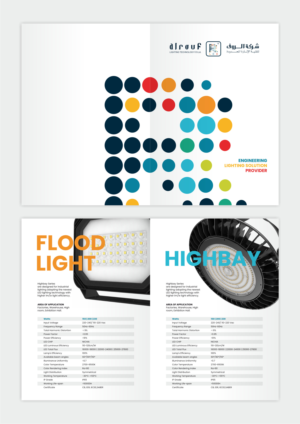 alrouf LED lighting Brochure design * | Brochure Design by Atvento Graphics