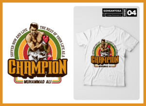 T-shirt Design by Gohsantosa