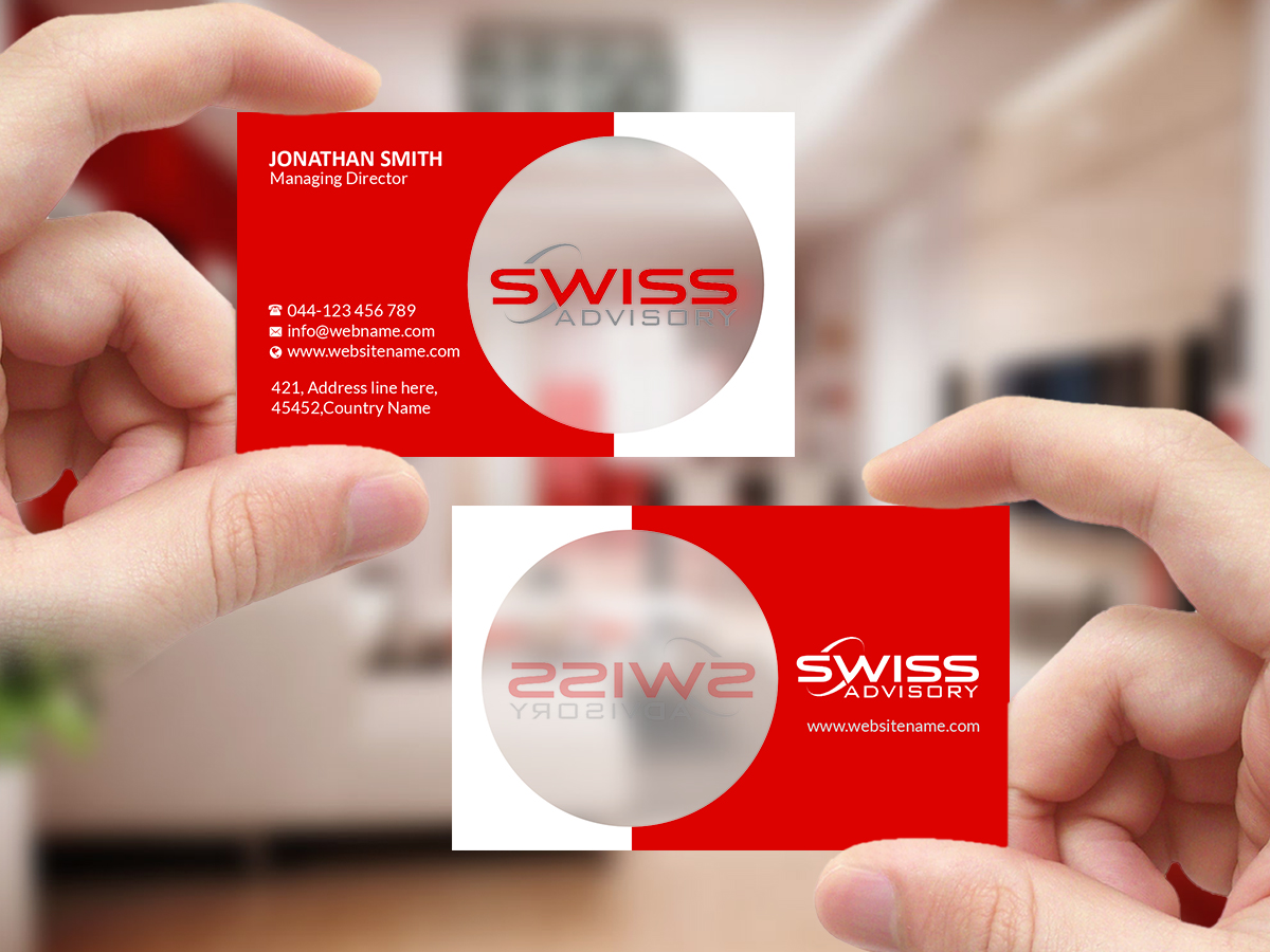 Business Card Design by Creations Box 2015 for this project | Design #23556560