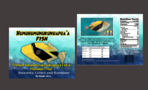 Humuhumunukunukuapua`a Fish Package | Diseño de Empaque por NILDesigns