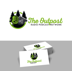 Logo Design by trufya for The Outpost Podcast Radio Network, LLC. | Design: #23628663